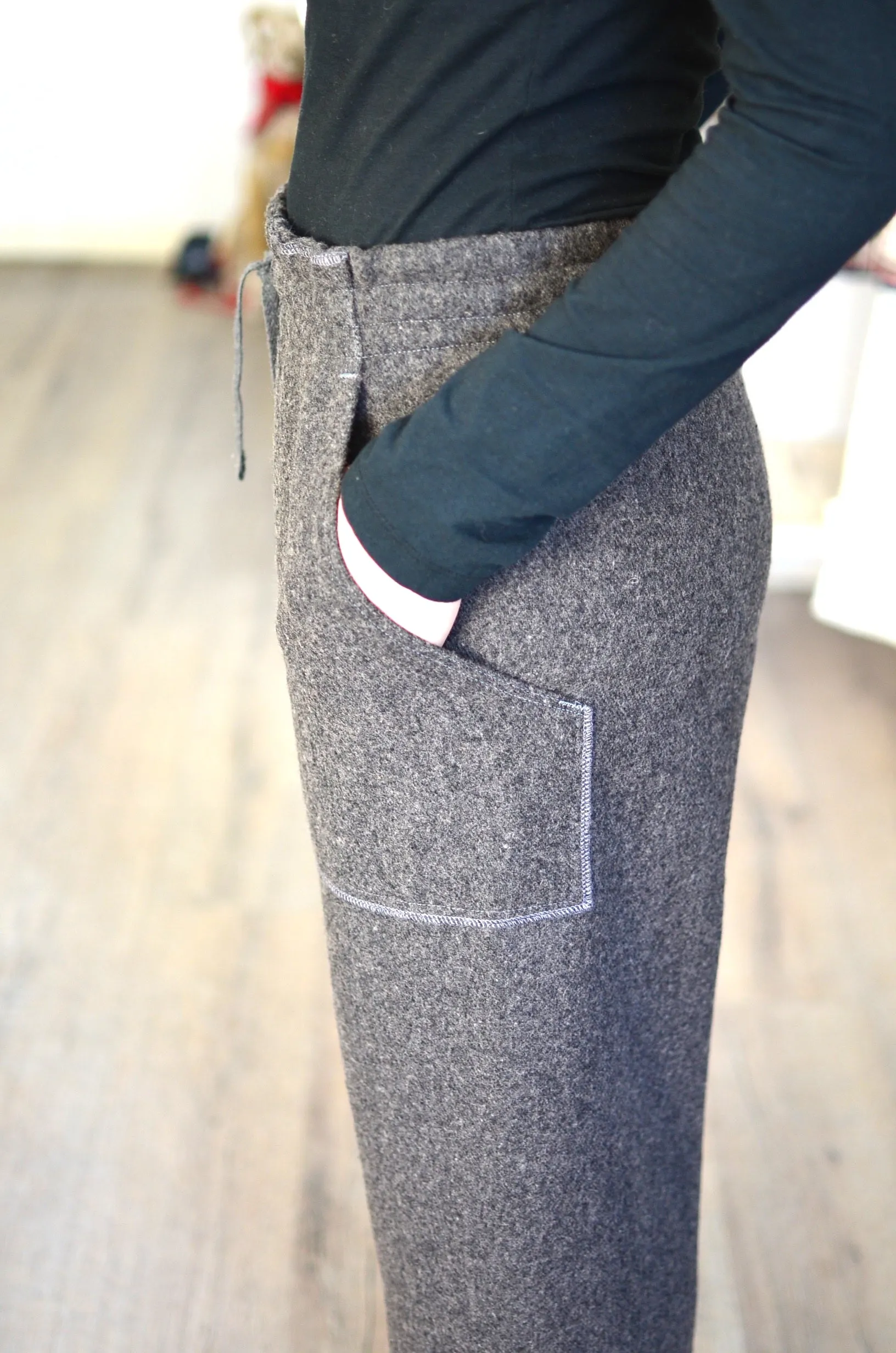 THE TERHI FATIGUE PANTS - CHARCOAL