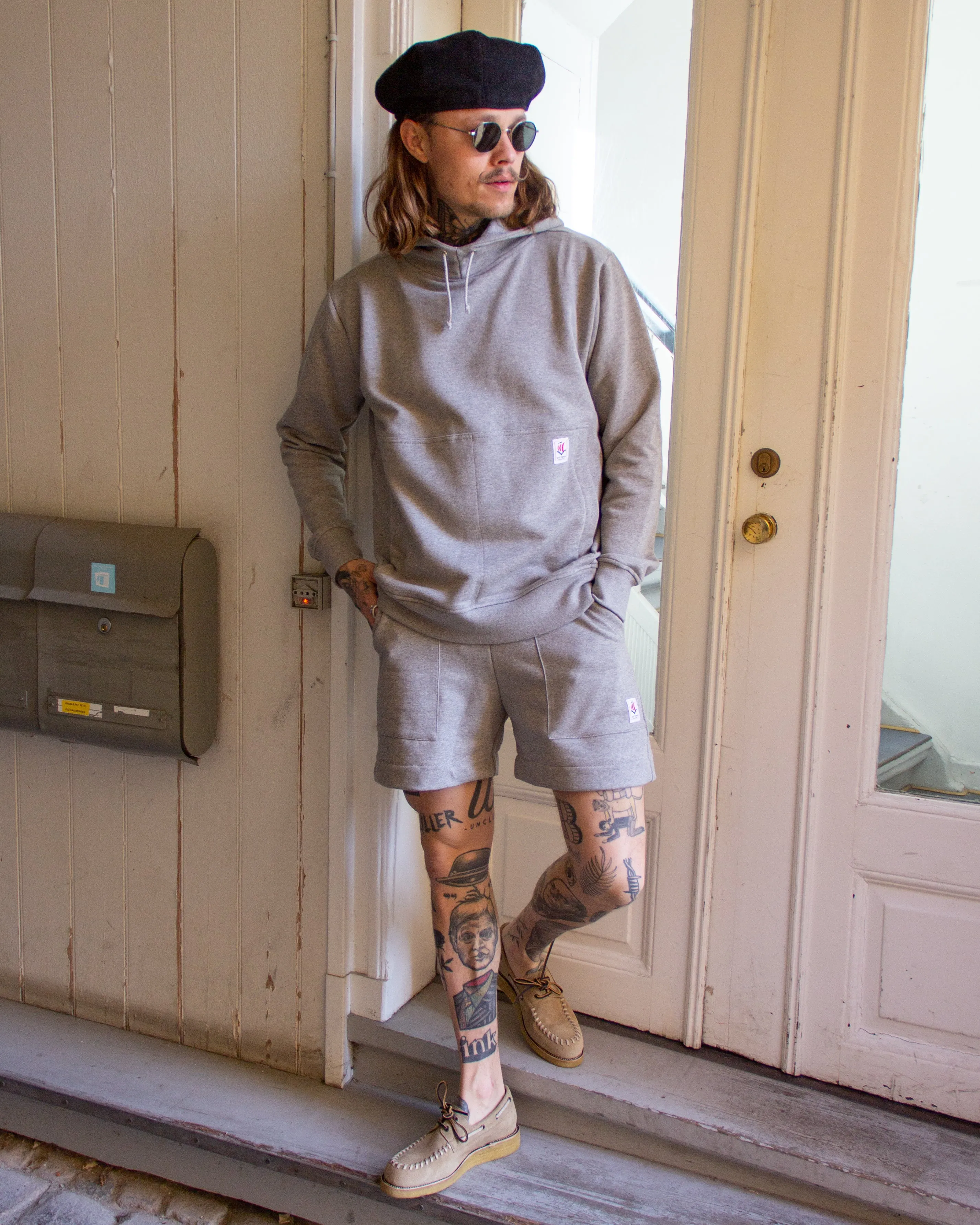Victory, VE Skyler Sweatshorts 400, Grey Melange