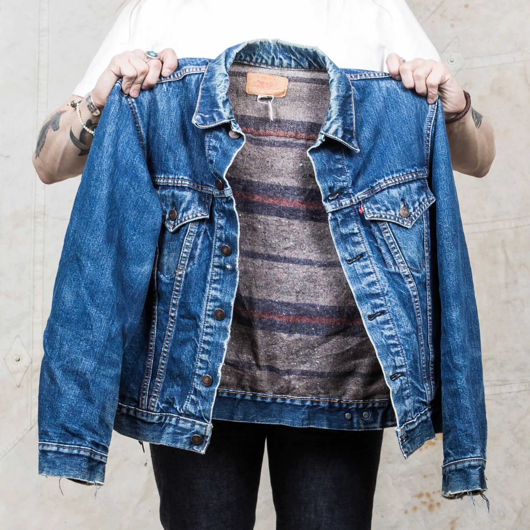 Vintage Levi's 70505 Big E Lined Jacket